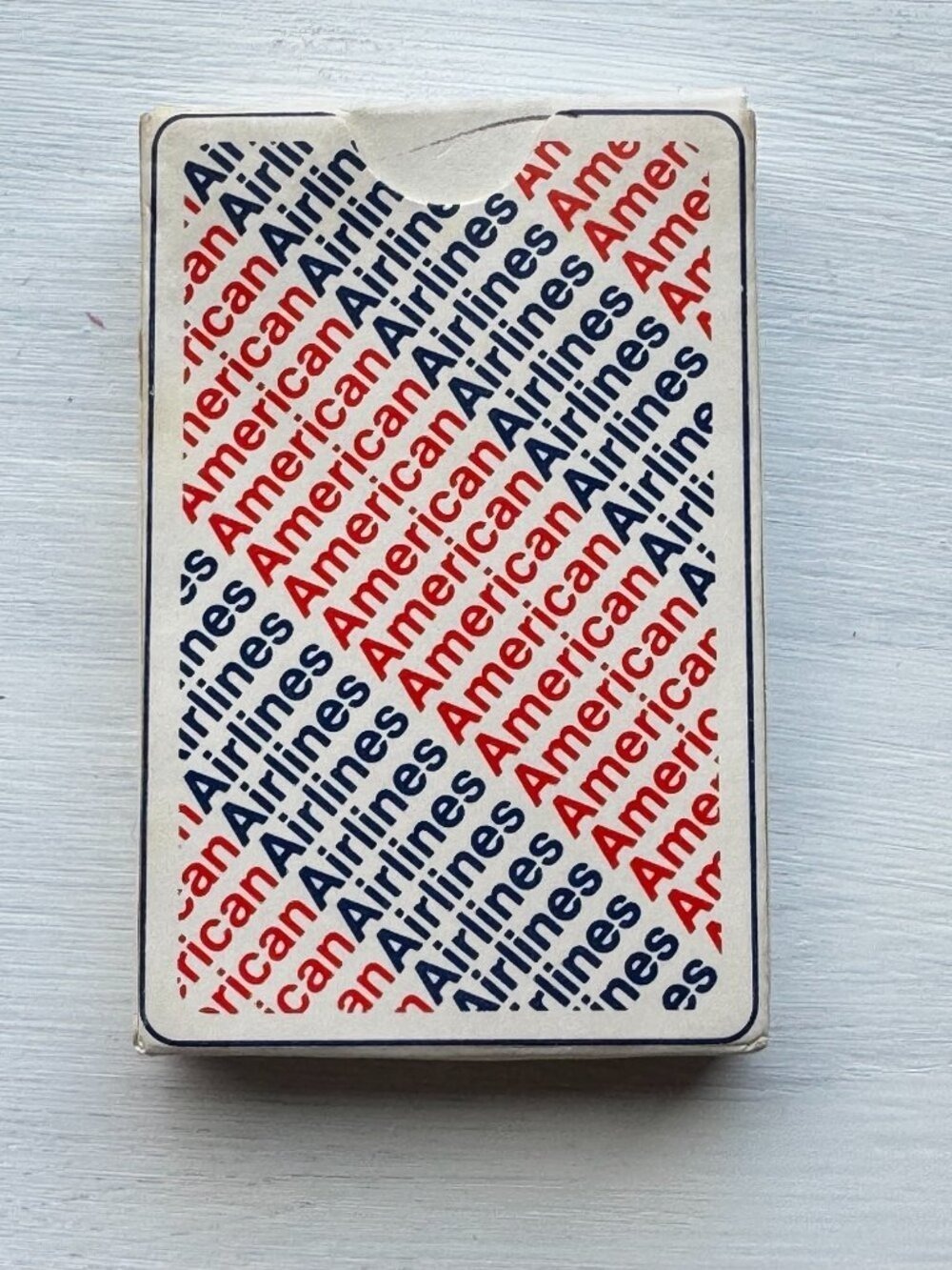 Vintage American Airlines Playing Cards Deck AA Airlines Retro Travel Memorabili